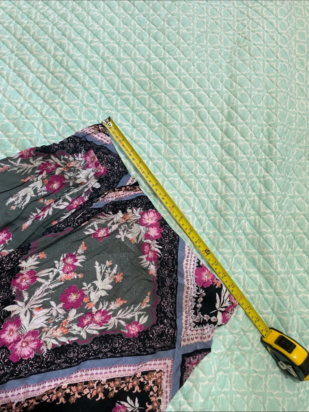 bandanna or scarf print skirt